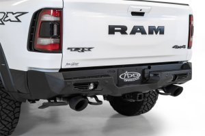 Ram 1500 TRX Bumper - Rear - Addictive Desert Designs - Bomber - Hammer Black - `21-`27
